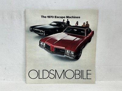 1970 Oldsmobile Original Large Sales Brochure 88 98 4-4-2 Toronado Cutlass F-85