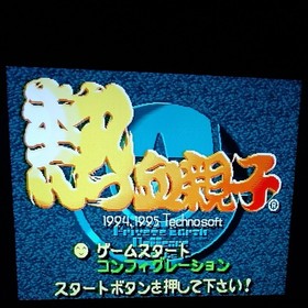 Nekketsu Oyako Hot Blooded Family Sega Saturn SS Retro Game Japan Import Tested