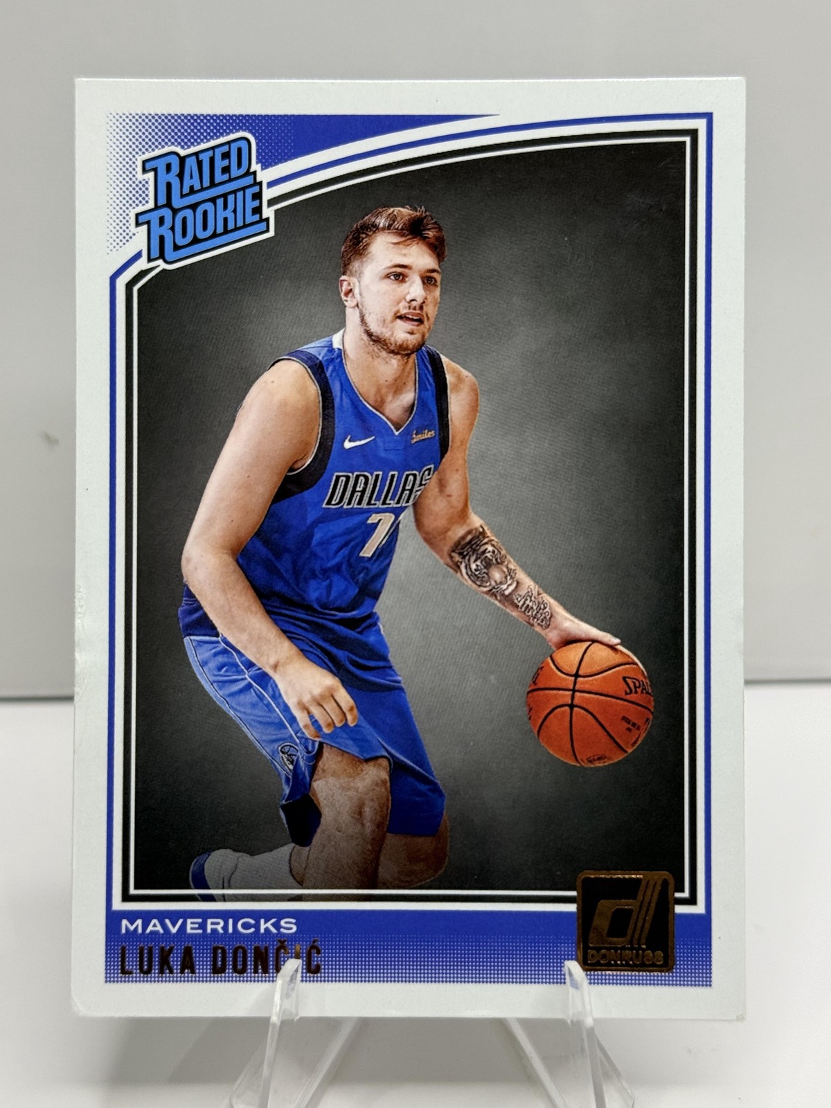 Luka Doncic RC - 2018-19 Donruss Rated Rookie #177 **Soft Corners-Bottom**