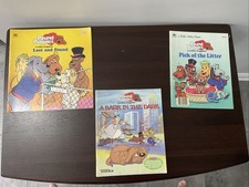 Vintage 1980  s Pound Puppies Books Lot Of 3 Tonka Golden Book Lost Found