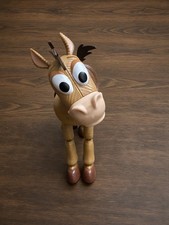 Mattel Disney Pixar Toy Story Bullseye Horse Figure 9" Poseable, 2018 Model