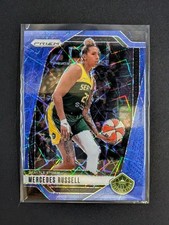 Mercedes Russell 2024 Panini Prizm WNBA #109 Blue Velocity Prizm Seattle Storm
