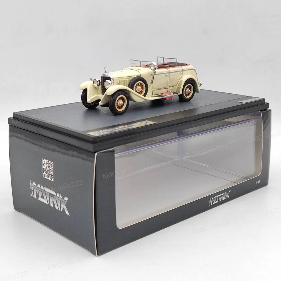 1/43 MATRIX-MODELS Mercedes-Benz Modell K Torpedo Transformable Saoutchik 1926 - Image 3 of 4