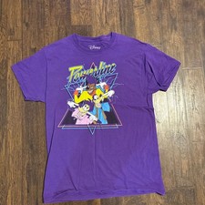 Disney A Goofy Movie Powerline Trio Graphic Purple T-Shirt
