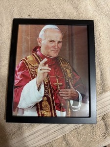 POPE JOHN PAUL II CATHOLIC HEAD OF CATHOLIC CHURCH AND VATICAN STATE 8X10 PHOTO