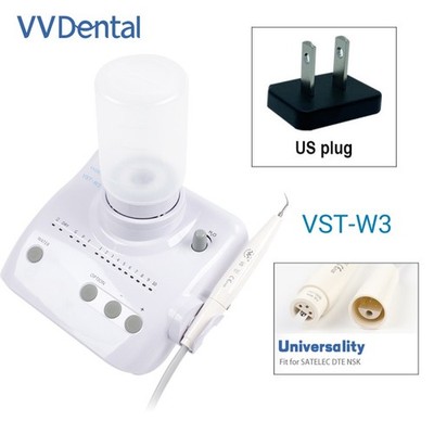 Piezo Dental Ultrasonic Scaler 2*Bottles 5 Tips Fit DTE/SATELEC Cavitron Unit US