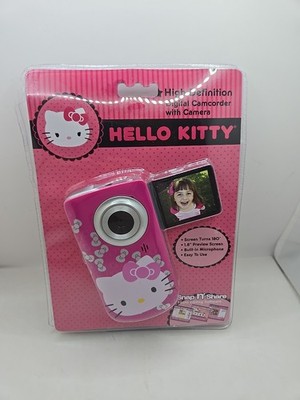 HELLO KITTY Digital Camcorder with Camera 2013 Sanrio New SEALED Free Shipping. 