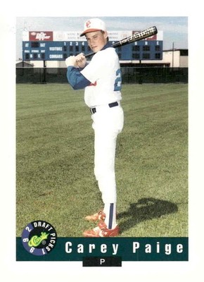 1992 Classic Draft Picks #67 Carey Paige