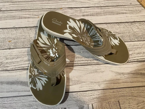 Clarks Collezione Infradito Donna Cinturino Regolabile TG 11M