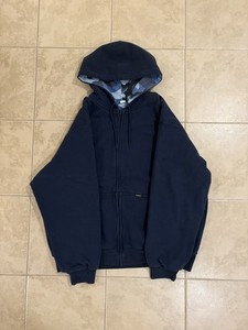 Supreme Reversible Work Zip Up Hooded Sweatshirt | eBay