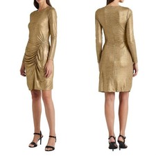 89. LAUREN RALPH LAUREN NWT,FOIL-PRINT JERSEY Size 8