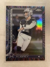 2025 Topps Chrome Brandon Aubrey neon pulse!!
