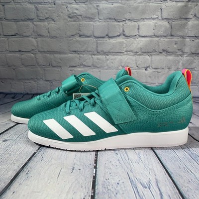 Adidas Powerlift 5 Weightlifting Shoes Mens Size 14 Teal Pink White JP9877 NWT Adidas Powerlift 5 Weightlifting Shoes Gym Trainers Men Size  main image 4