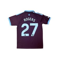 Morgan Rogers Aston Villa 2026/27 Premier League No.27 Signed Shirt with COA