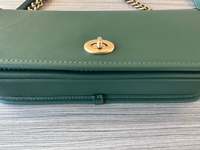 NWT Coach Originals Dinky Leather Shoulder Bag Hunter Green W