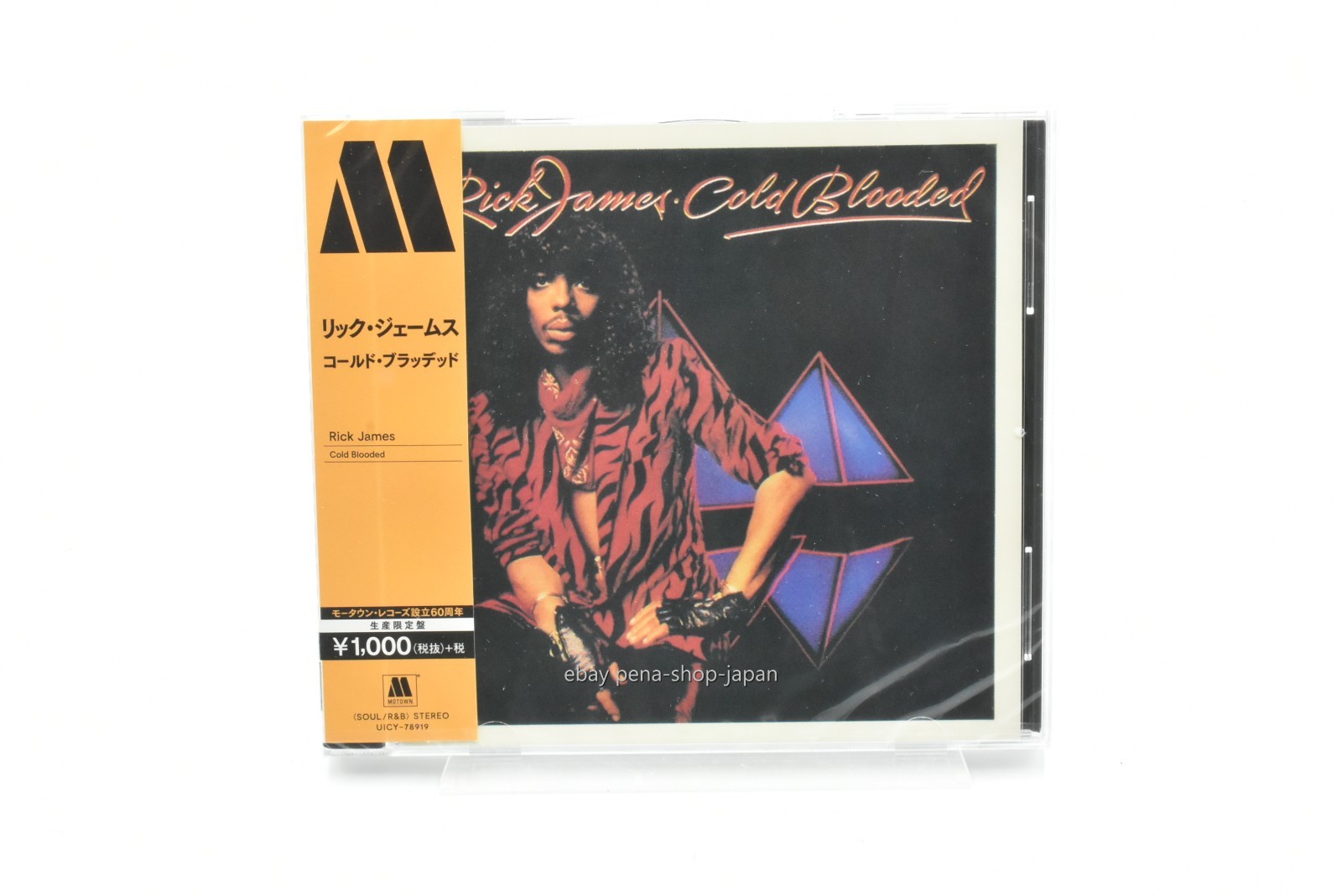RICK JAMES-COLD BLOODED-JAPAN CD Ltd/Ed