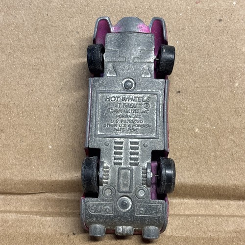 Mattel Hot Wheels Redline 1970 Jet Threat Metallic Hot Pink - Picture 12 of 15