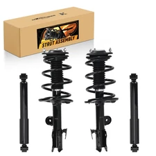 4x Front Rear Struts Shocks W/ Coil Spring Kit For 2006-2012 Toyota RAV4 3.5L V6