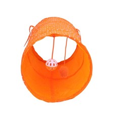 Cat Spiral Tunnel Toy Foldable Kitten Tunnels for Indoor Kittens