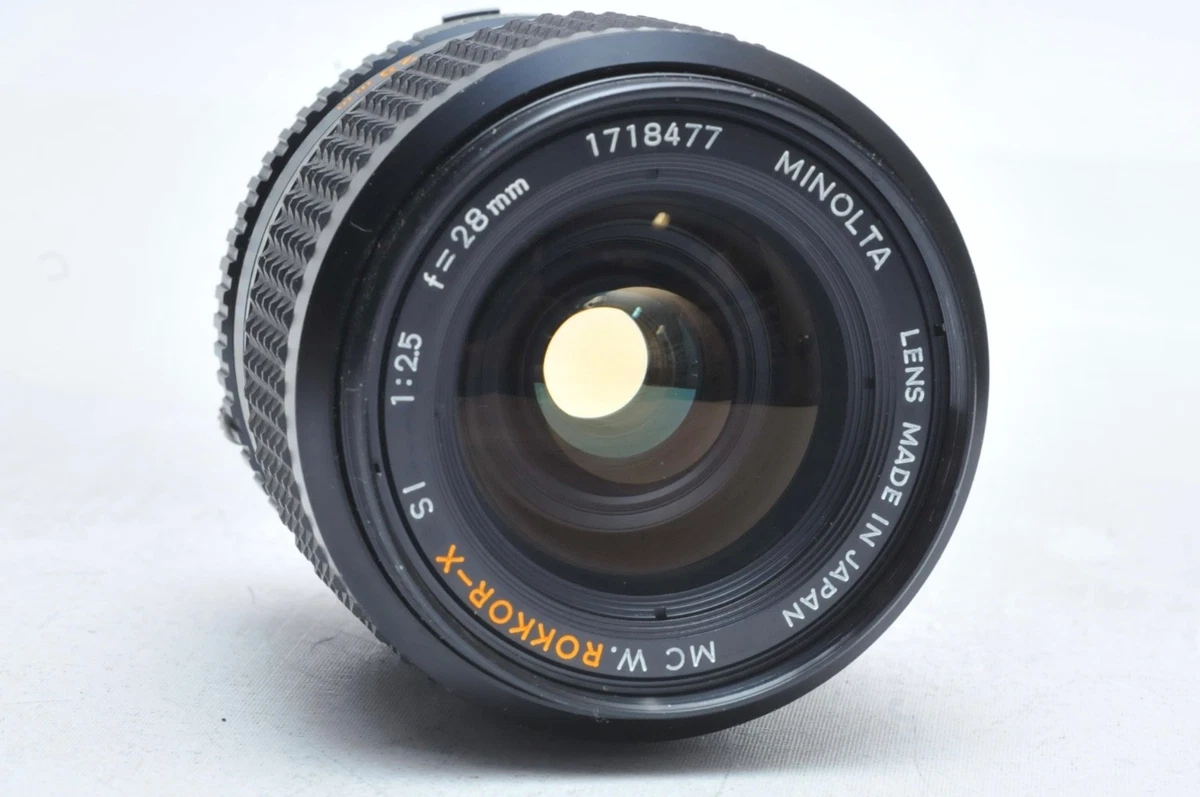 Minolta 28mm f/2.5 Camera Lenses for sale | eBay
