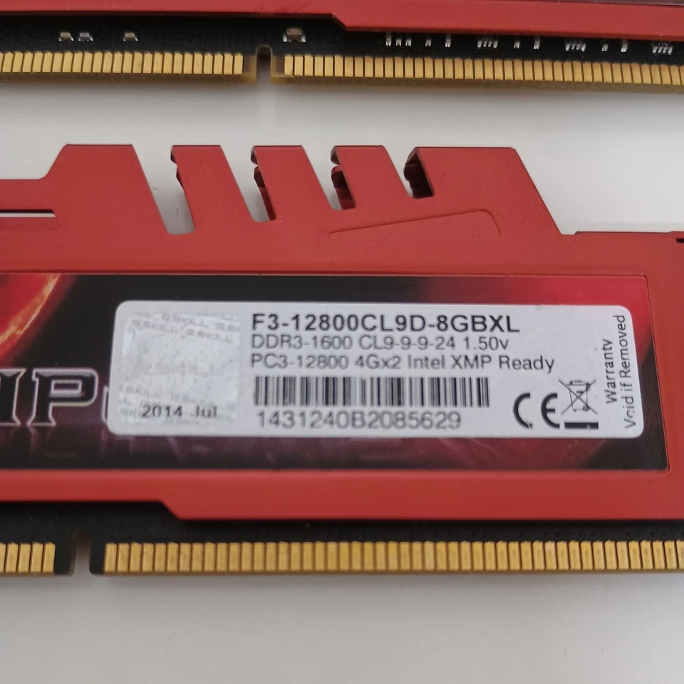 G.SKILL Ripjaws X Series 8GB (2 x 4GB) 240-Pin DDR3 SDRAM DDR3 1600 (PC3 128... - Image 3 of 3