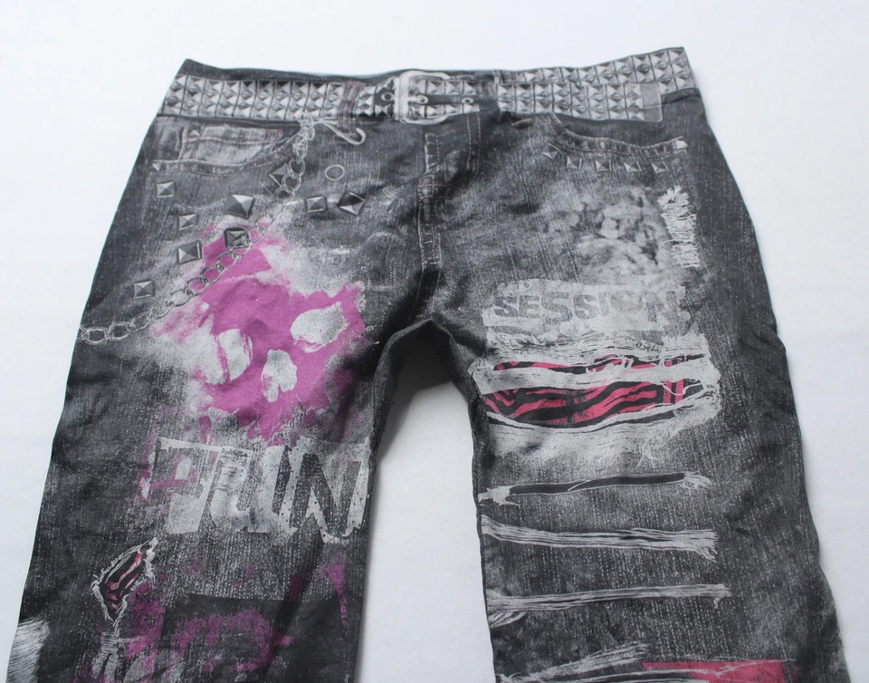 Abbey Dawn by Avril Lavigne 女式图形打底裤 EH6 尺寸:请参阅说明 — 第 2/4 张图片