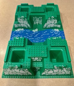 Raised Baseplate for 1999 LEGO 5986 Amazon Ancient Ruins Base Plate 30271px1