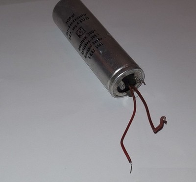 Elko NSF 2x50uF, 350/385V aus Telefunken Andante 1952W Wechselstrom-Super