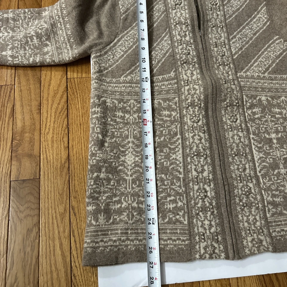 Suéter Chaqueta Cárdigan Vintage Pendleton Corderos Forrado de Lana Cremallera Completa Talla Grande Foto 4 de 4