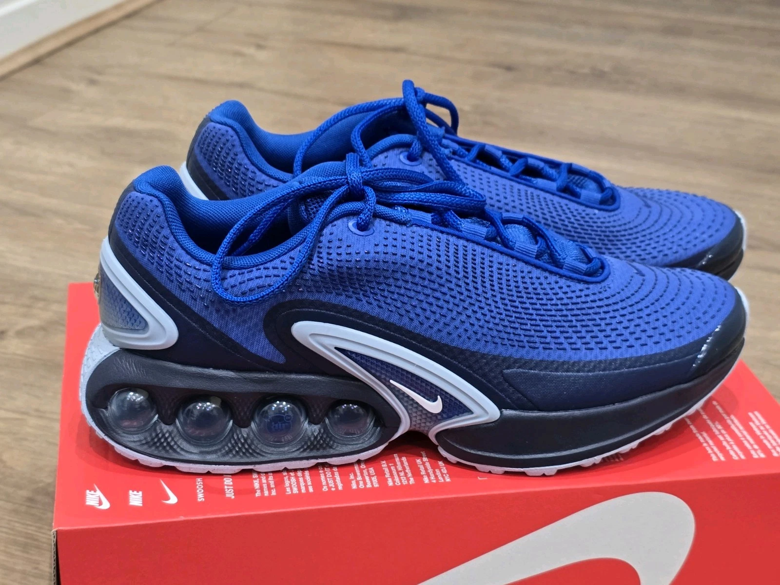 Nike Air Max DN Hyper Blue DV3337 400 Uomo UK 9