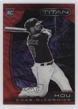 2022 Panini Chronicles Titan Ruby Wave Prizm 160/199 Chas McCormick #19 0x4v