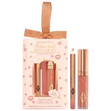 Charlotte Tilbury Holiday Kit-Mini Pillow Talk Glossy Lip Duos Icon