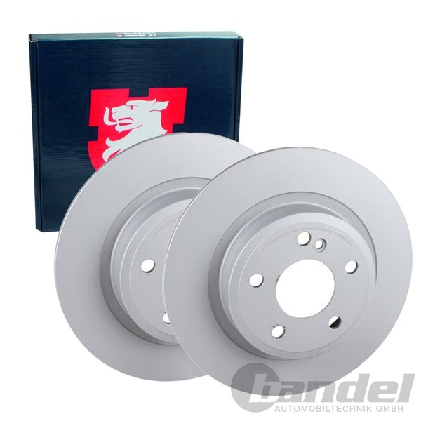2X Jp Group Bremsscheiben Ø295Mm Voll Hinten Passend FüR MERCEDES-BENZ A-KLASSE-image