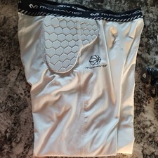 McDavid Basketball Compression Tight With Hip and Tail Bone Pads Size L New
