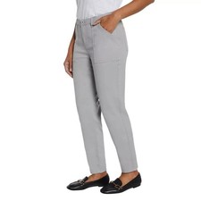 Banana Republic Women  s High-Rise Twill Pants Stretch Cotton Blend 28.5 Inseam