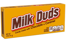 MILK DUDS Candy Made With Chocolate  Caramel Chocolate and Caramel 5.0 oz