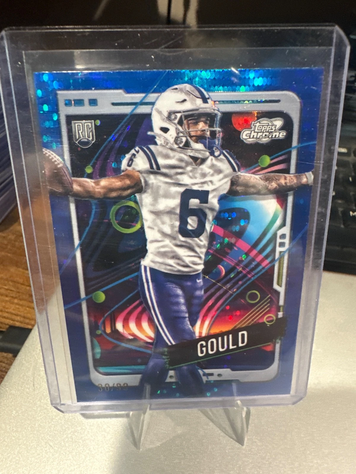 Anthony Gould Topps Cosmic Chrome #143 Blue Moon