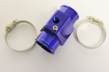 32mm Waterpipe Hose Sensor Radiator Pipe Clamps Joiner fits Temp Gauge Sender