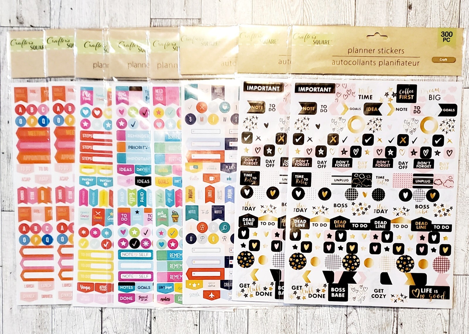 Planner Stickers Labels Lot of 8 Packs Wedding Girls Night 2,400 New Stickers-image