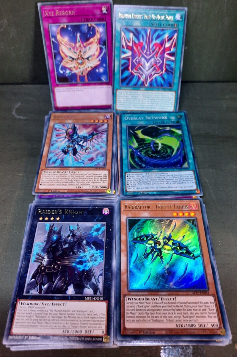 yugioh phantom knights raidraptor deck Raidraptor's Claw - PHRA-EN069 - Super Rare negate the activation Blackwing Raidraptor Phantom Knights Deck