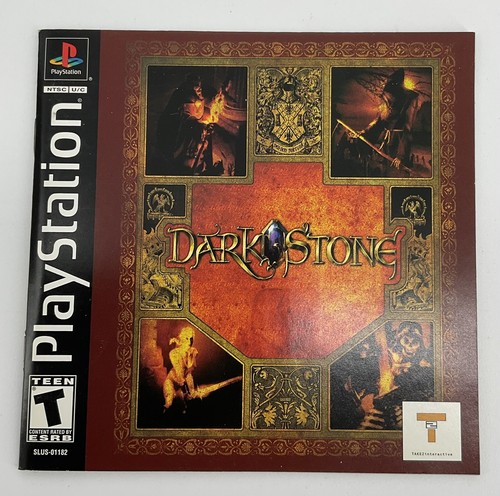 Darkstone (Sony PlayStation 1, 2000) CIB w Manual, No Registration - Picture 2 of 10