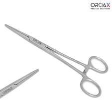 Pinzas hemostáticas quirúrgicas Kelly, pinzas de bloqueo rectas, 16 cm - OROAX