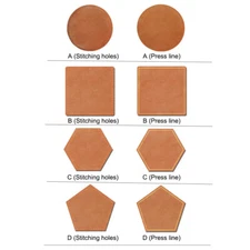 Leather Round/Ploygon Cutter Die Press Line Japan Knife Template Cutting mould