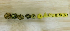 Chessex and Koplow: Yellow Dice lot #5 (12)