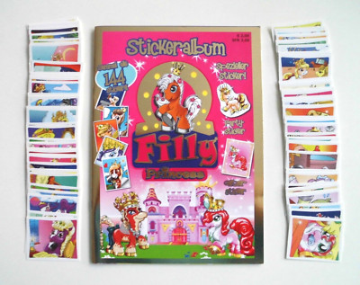 Filly Princess (2009) - Leeralbum + 100 verschiedene Sticker ,Blue Ocean