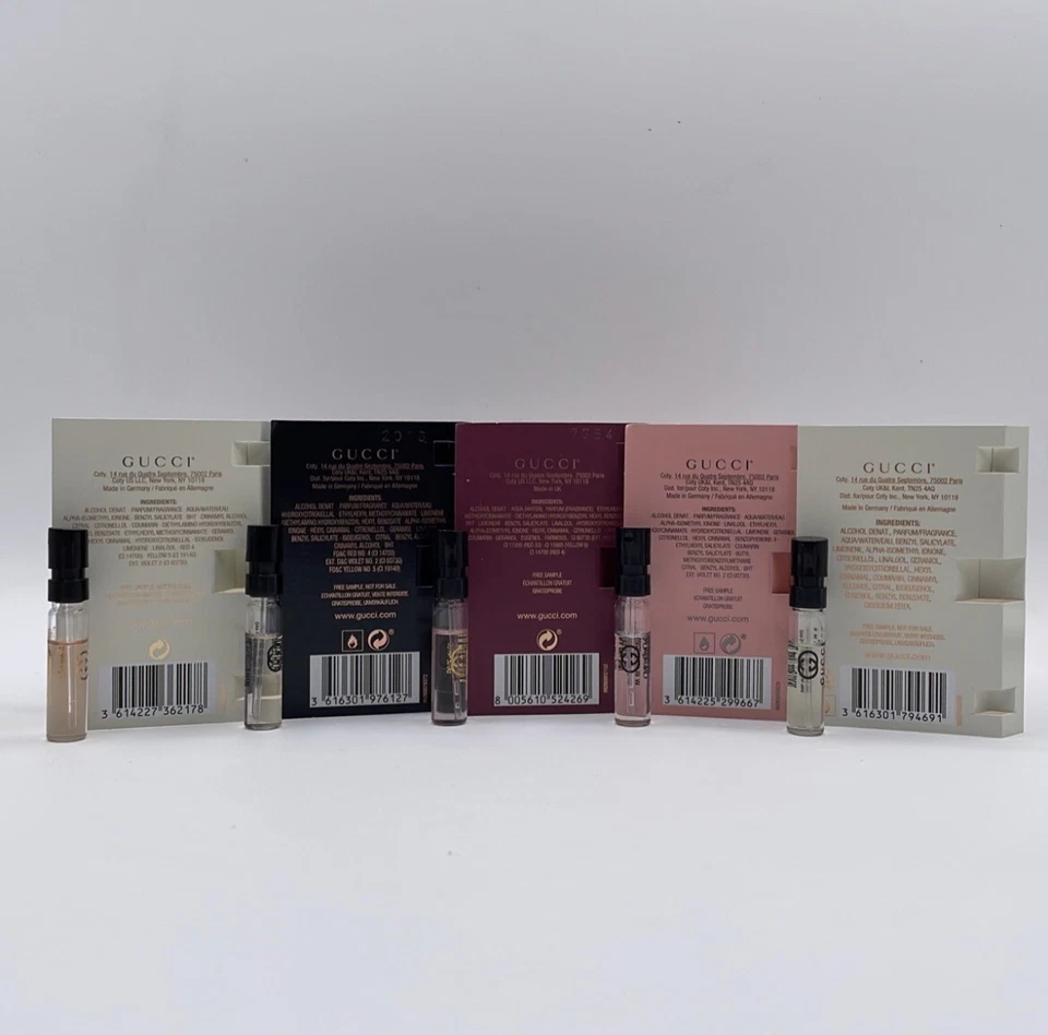 Juego de muestra de perfume Gucci Guilty de 5 piezas para mujer Foto 4 de 4