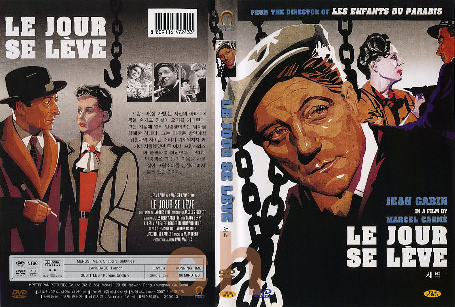 Le Jour Se Leve, Daybreak (1939) - Marcel Carne, Jean Gabin DVD