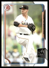 Justin Nicolino 2015 Bowman Prospects #BP93 Miami Marlins