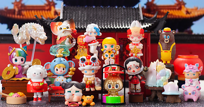 POP MART The Year of Tiger Series Dimoo Skullpanda Blind Box POP MART The Year of Tiger Series Dimoo Skullpanda Blind Box
