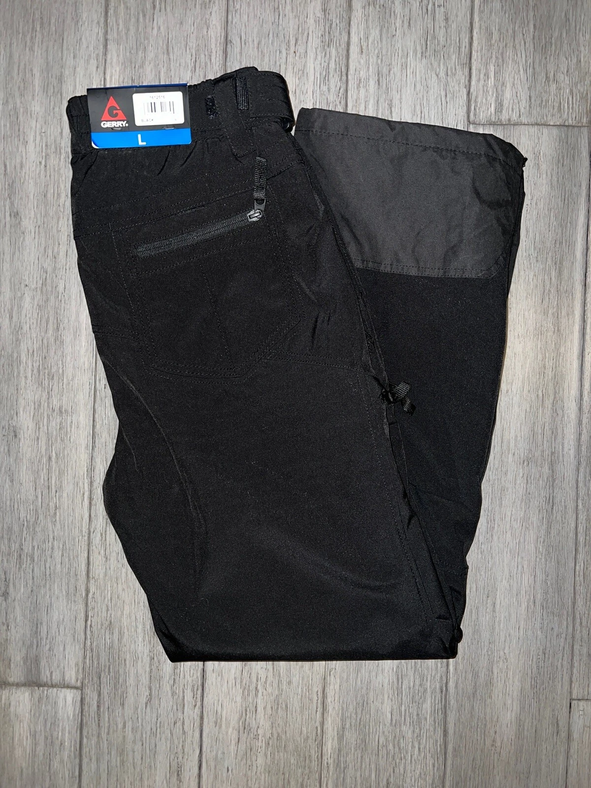 NWT NEW! Gerry Men's 4 Way Stretch Black Snow Pants Size L Fleece Lined Ski
Opens in a new window or